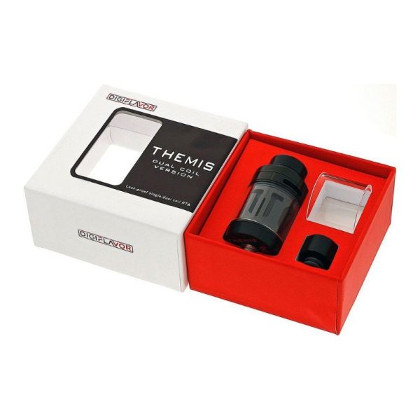 ATOMIZADOR TANK THEMIS RTA DUAL COIL VERSION - DIGIFLAVOR - Imagem 3