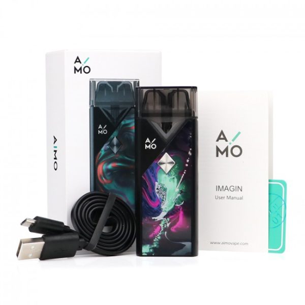 POD SYSTEM IMAGIN KIT STARTER 1100MAH - AIMO - Imagem 5