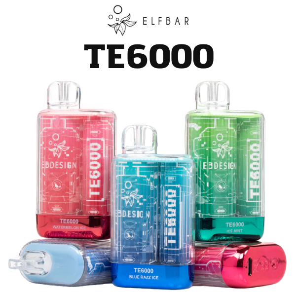 POD DESCARTÁVEL 5% TE6000 - ELF BAR