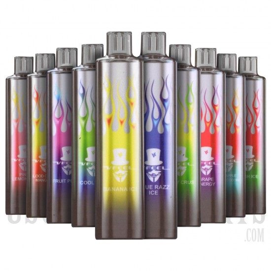 POD DESCARTÁVEL VFEEL RECKLESS 5% NICSALT 4000 PUFFS - VFEEL