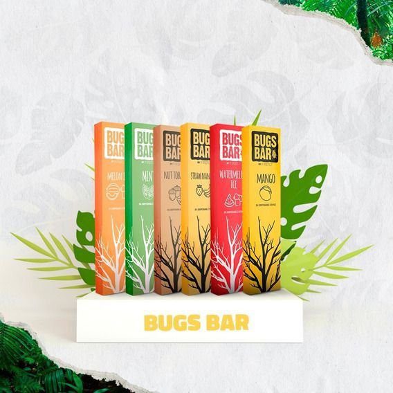 POD DESCARTÁVEL 5% NICSALT - BUGSBAR