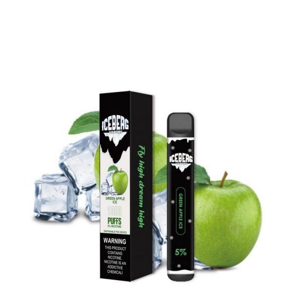 POD DESCARTÁVEL 5% NICSALT 1000 PUFFS - ICEBERG VAPORS - Imagem 6