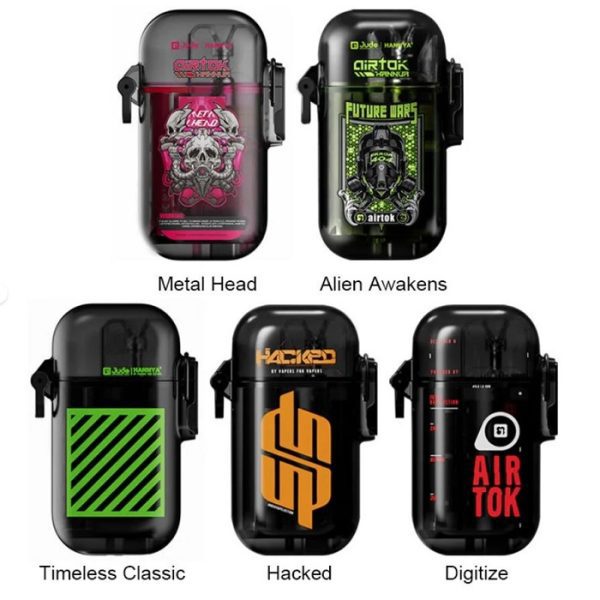 KIT POD SYSTEM HANNYA AIRTOK 650MAH - VAPELUSTION - Imagem 2