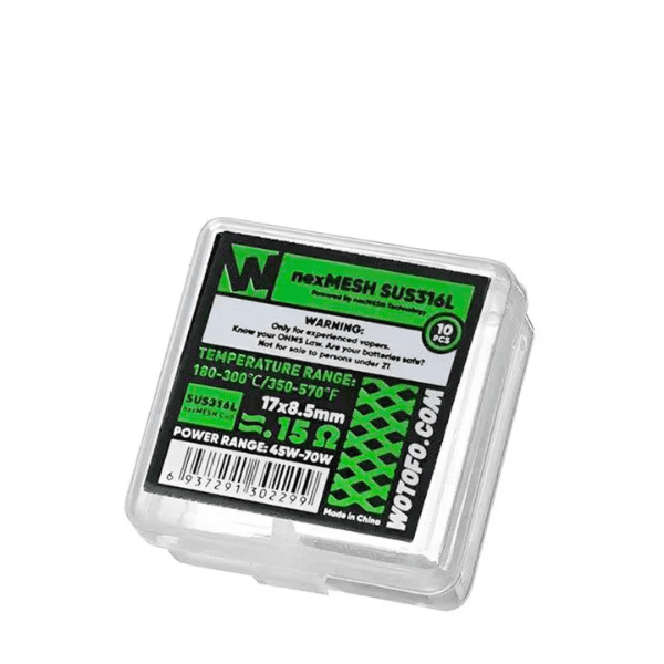 COIL MESH NEXMESH SUS316L 0.15Ω - WOTOFO