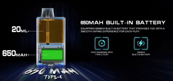POD DESCARTÁVEL 5% WOOFR 15.000 PUFFS - IJOY - Imagem 5