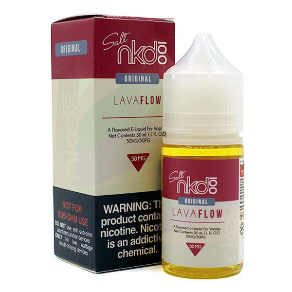 LÍQUIDO NICSALT USA LAVA FLOW - NAKED 100