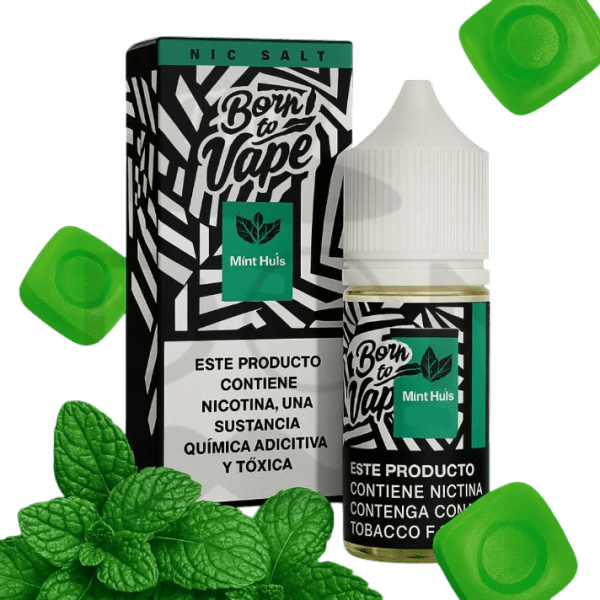 LÍQUIDO MINT HULS - NICSALT - BORN TO VAPE