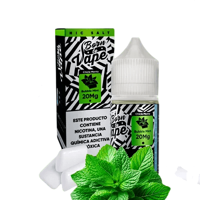 LÍQUIDO BUBBLE MINT - NICSALT - BORN TO VAPE