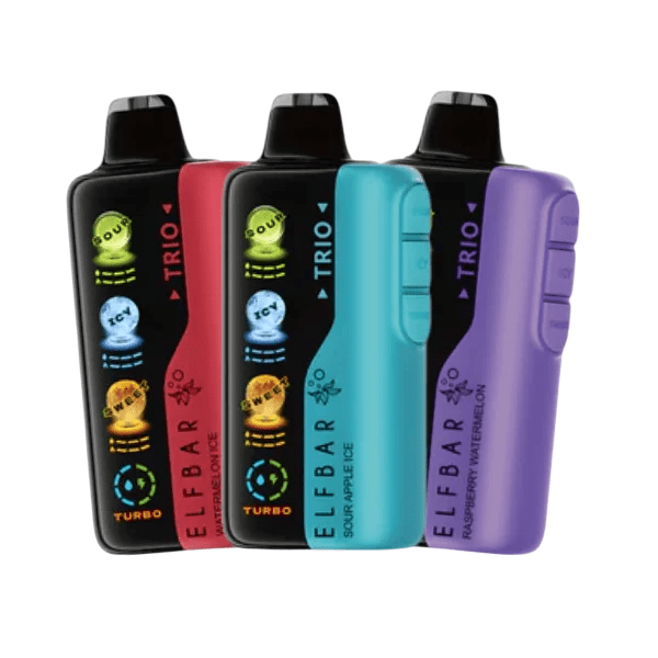 POD DESCARTÁVEL TRIO 40K - 40000 PUFFS - ELFBAR