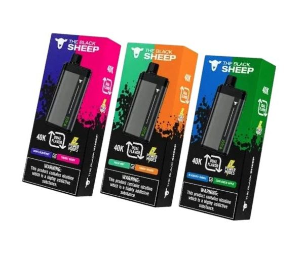POD DESCARTÁVEL DUAL TANK 40000 PUFFS - BLACK SHEEP