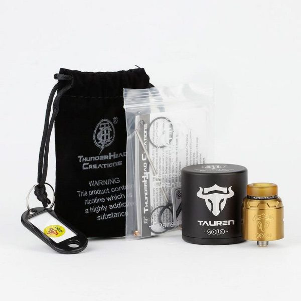ATOMIZADOR TAUREN SOLO RDA 2ML 24MM - THUNDERHEAD CREATIONS - Imagem 7