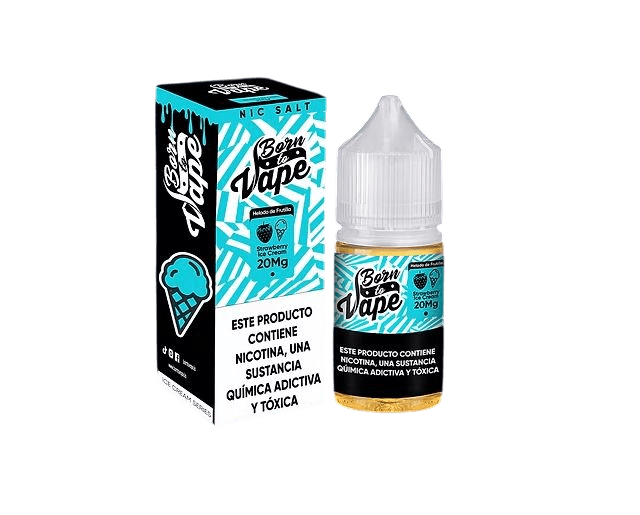 LÍQUIDO STRAWBERRY ICE CREAM – NICSALT – BORN TO VAPE