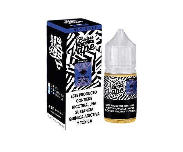 LÍQUIDO BERRY HULS – NICSALT – BORN TO VAPE