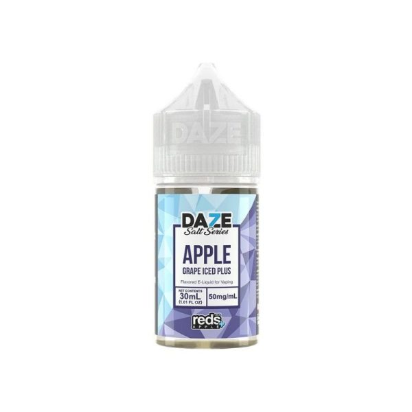 LÍQUIDO APPLE GRAPE ICED PLUS - REDS - NICSALT - 7 DAZE