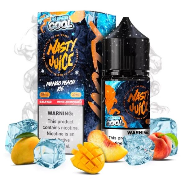 LÍQUIDO MANGO PEACH ICE - NICSALT - NASTY SUPER COOL