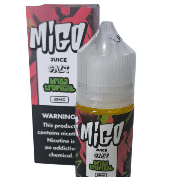 LÍQUIDO NICSALT BRISA TROPICAL MENTHOL – MIGO