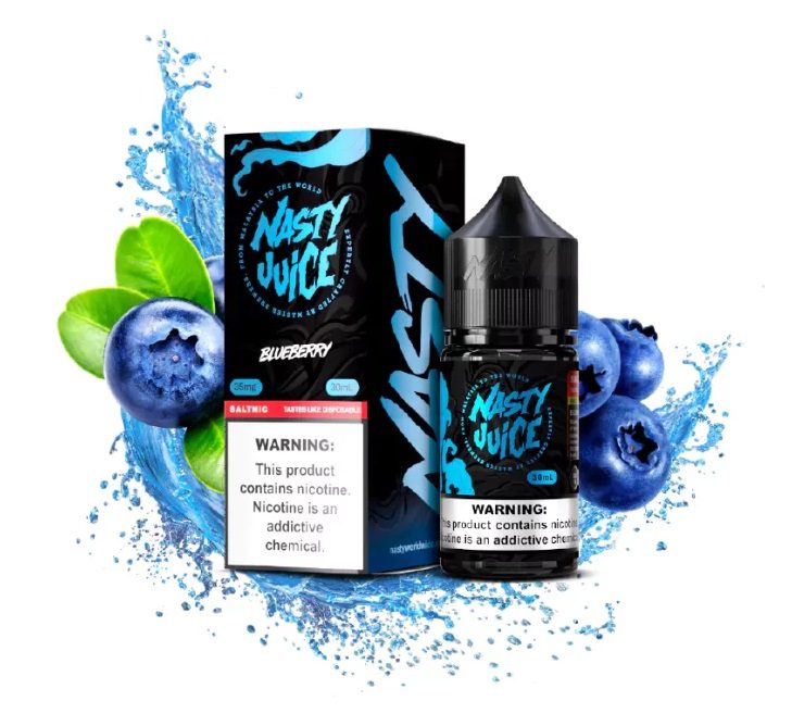 LÍQUIDO BLUEBERRY - NICSALT - NASTY SMOOTH