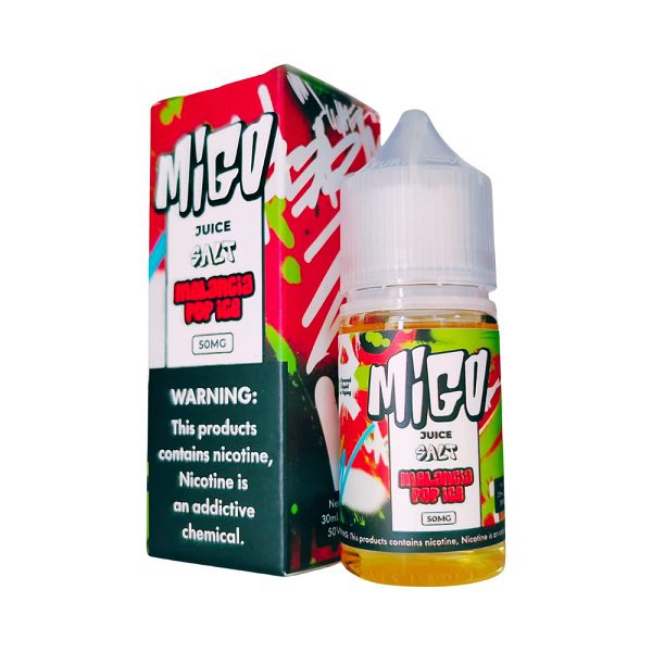 LÍQUIDO NICSALT MELANCIA POP ICE – MIGO