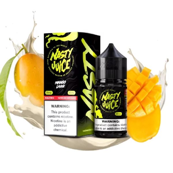 LÍQUIDO MANGO LASSI - NICSALT - NASTY SMOOTH