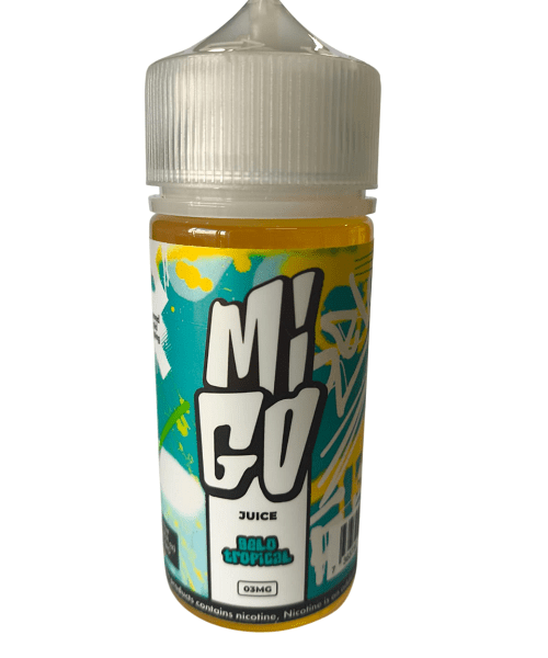 LÍQUIDO FREEBASE GELO TROPICAL MENTHOL – MIGO