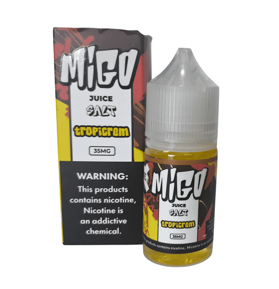 LÍQUIDO NICSALT TROPICREM ICE – MIGO