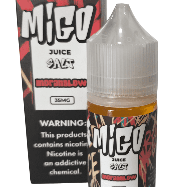 LÍQUIDO NICSALT MORANGLOW ICE – MIGO