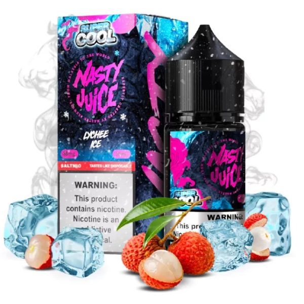 LÍQUIDO LYCHEE ICE - NICSALT - NASTY SUPER COOL