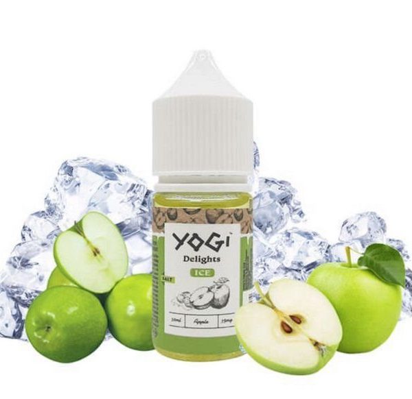 LÍQUIDO GREEN APPLE - DELIGHTS ICE - NICSALT - YOGI