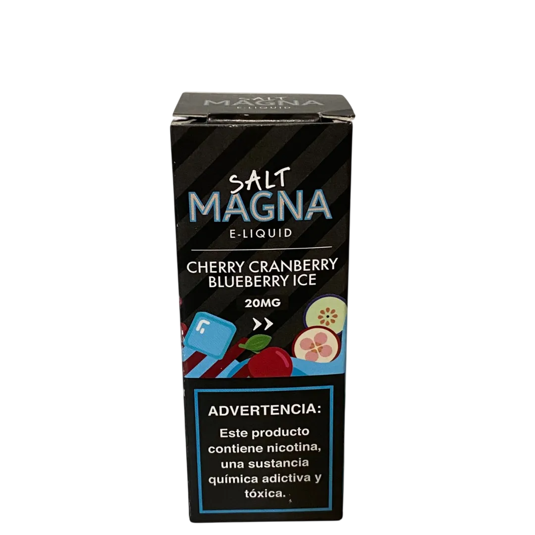 LÍQUIDO NICSALT CHERRY CRANBERRY BLUEBERRY ICE – MAGNA - Imagem 3