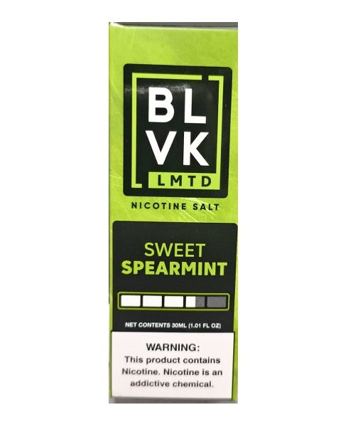 LÍQUIDO SWEET SPEARMINT - NICSALT - BLVK LMNTD