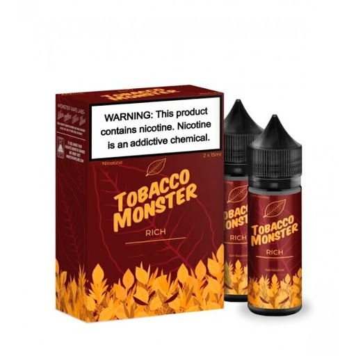 LÍQUIDO RICH SALT NICOTINE - TOBACCO MONSTER.jpg LÍQUIDO RICH SALT NICOTINE - TOBACCO MONSTER