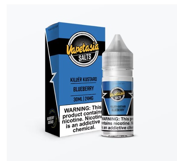 LÍQUIDO KILLER KUSTARD BLUEBERRY - NICSALT - VAPETASIA.jpg LÍQUIDO KILLER KUSTARD BLUEBERRY - NICSALT - VAPETASIA