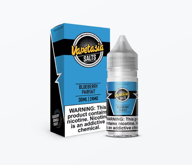 LÍQUIDO BLUEBERRY PARFAIT - NICSALT - VAPETASIA.jpg LÍQUIDO BLUEBERRY PARFAIT - NICSALT - VAPETASIA