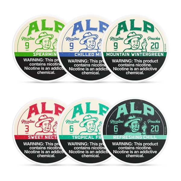POUCHES DE NICOTINA ALP 3MG/6MG/9MG/12MG - ALP.jpg POUCHES DE NICOTINA ALP 3MG/6MG/9MG/12MG - ALP