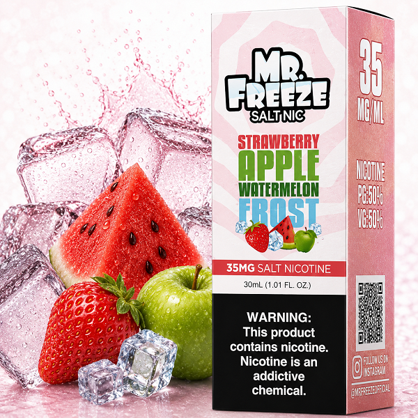 LÍQUIDO NICSALT STRAWBERRY APPLE WATERMELON FROST – MR FREEZE.png LÍQUIDO NICSALT STRAWBERRY APPLE WATERMELON FROST – MR FREEZE