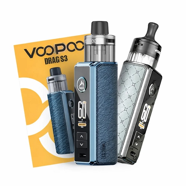 KIT VAPE DRAG S3 3000MAH 60W - VOOPOO.jpg KIT VAPE DRAG S3 3000MAH 60W - VOOPOO