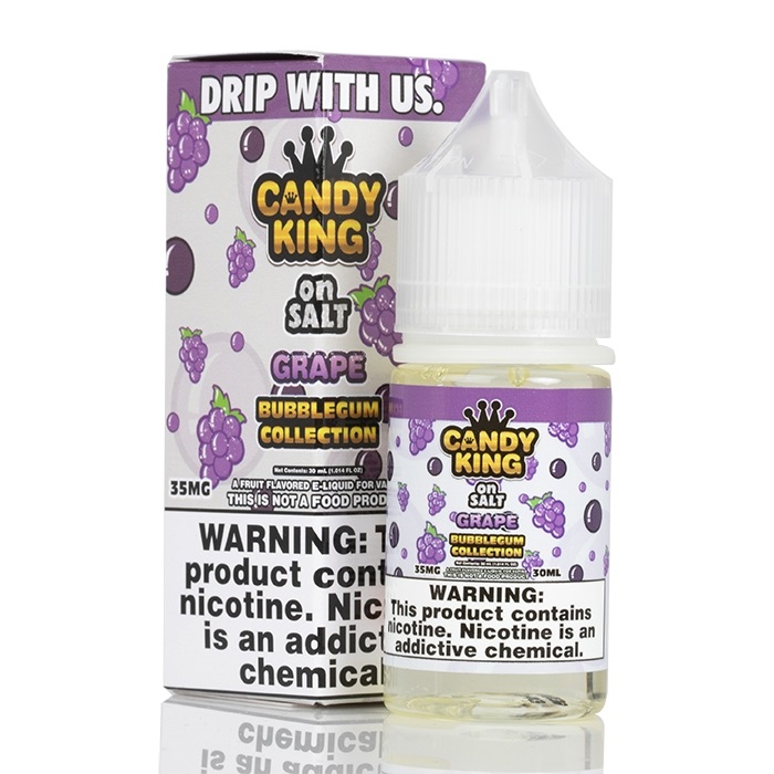 LÍQUIDO BUBBLE GUM GRAPE - NICSALT – CANDY KING.jpg LÍQUIDO BUBBLE GUM GRAPE - NICSALT – CANDY KING